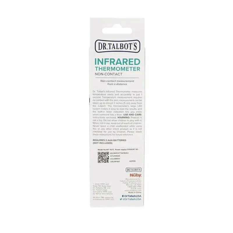 Nuby - Dr. Talbot's Non-Contact Infrared Thermometer, Black - Image 8