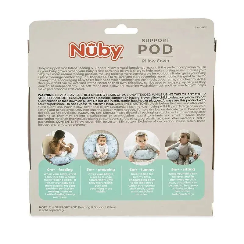 Nuby - Dr Talbots Star Print Nursing Pillow Cover Set - Image 5