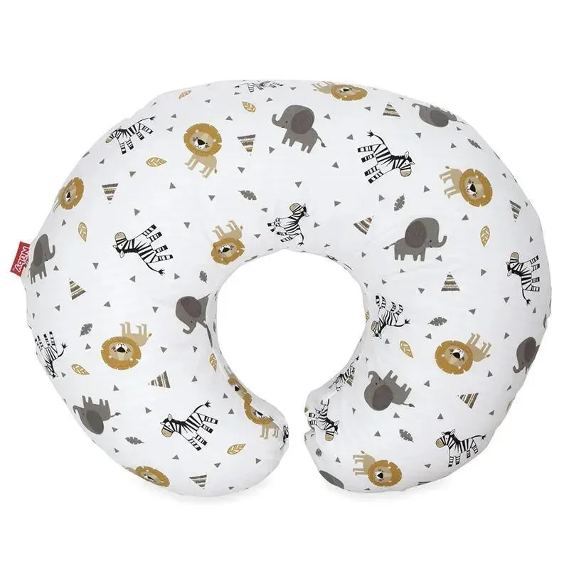 Nuby - Dr. Talbot's Support Pod Infant and Breastfeeding Nursing Pillow | Zoo Animals - Image 3