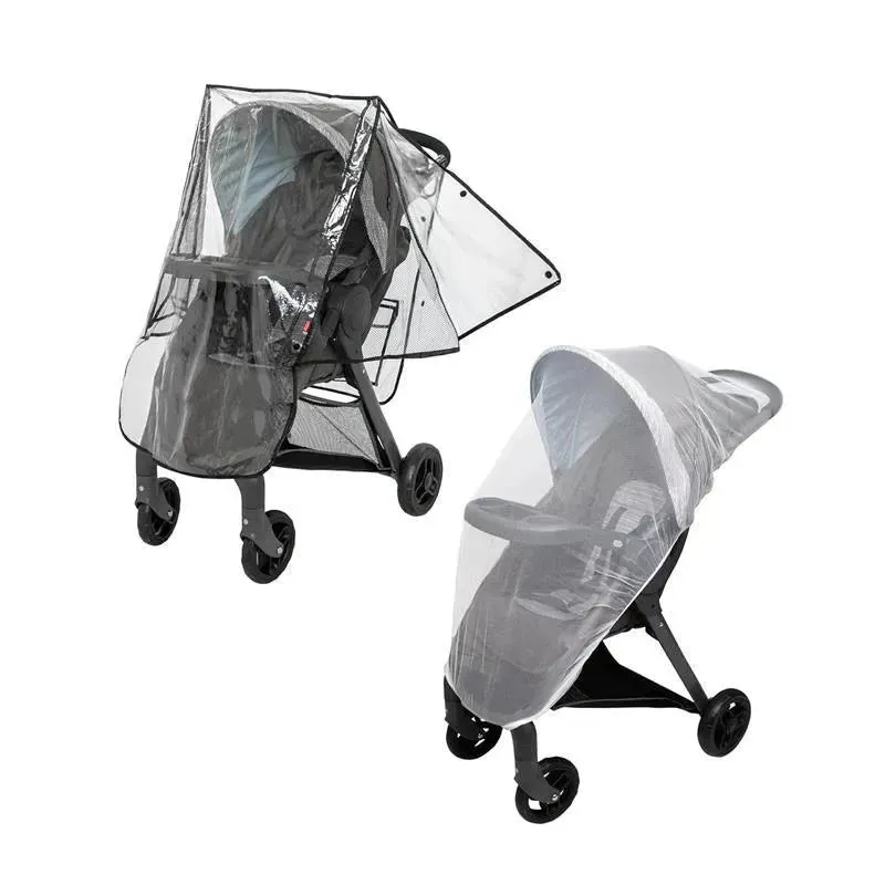 Nuby - Eco Stroller Weather Shield & Insect Netting Set - Image 5