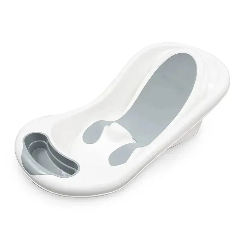 Nuby - Gray Baby Bathtub With Eva Foam