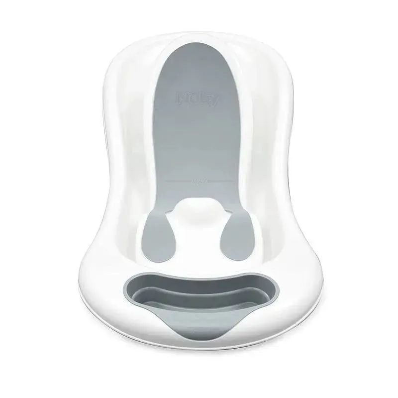 Nuby - Gray Baby Bathtub With Eva Foam - Image 3