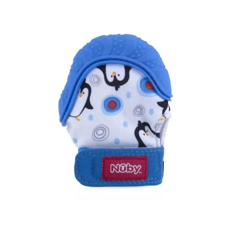 Nuby Happy Hands Teething Mitten Assorted Colors - Image 5