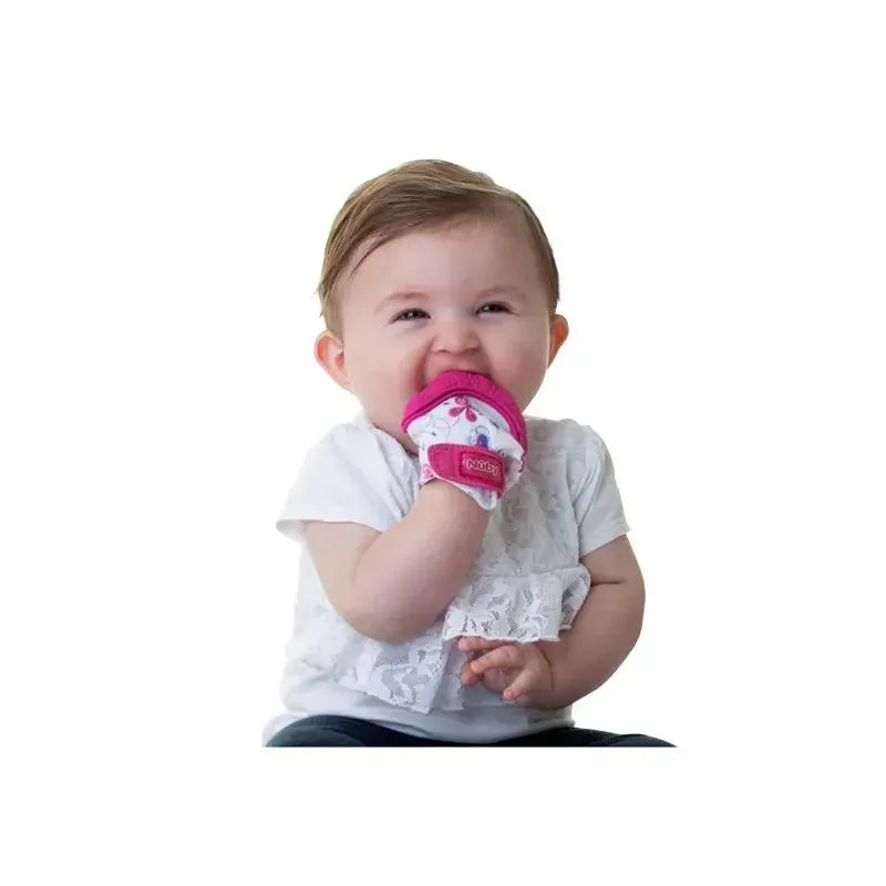 Nuby Happy Hands Teething Mitten Assorted Colors - Image 7