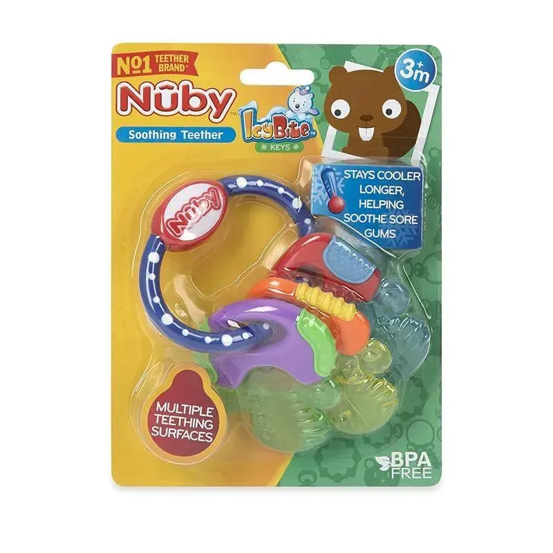 Nuby - Ice Gel Teether Keys Neutral - Image 2