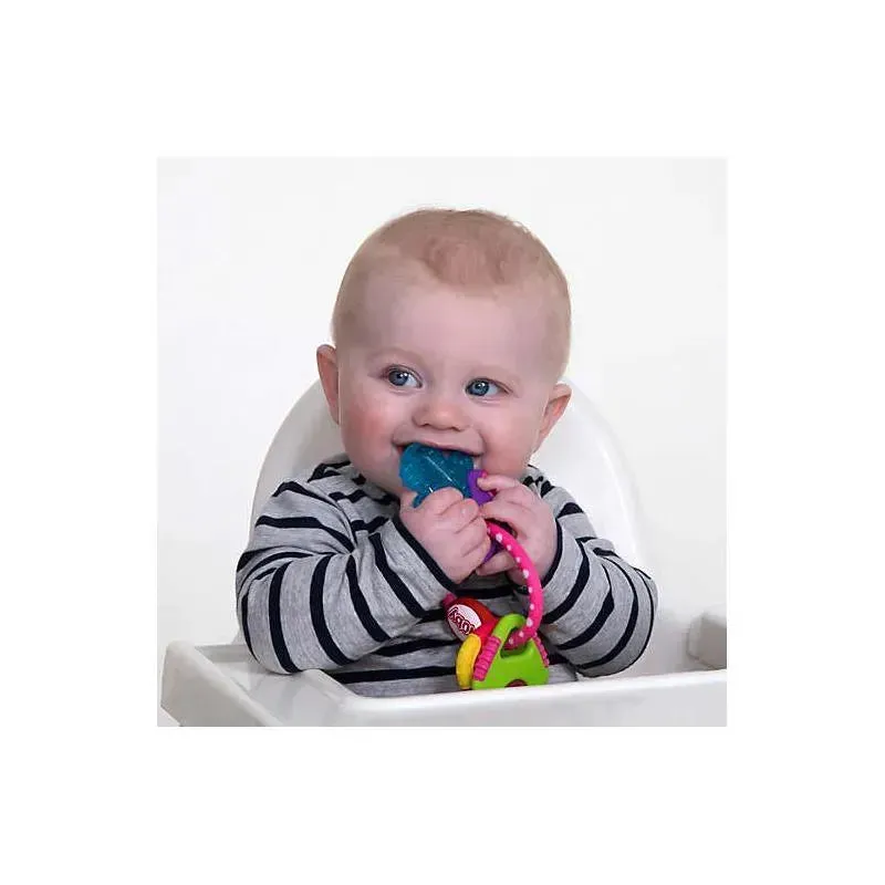 Nuby - Ice Gel Teether Keys Pink - Image 4