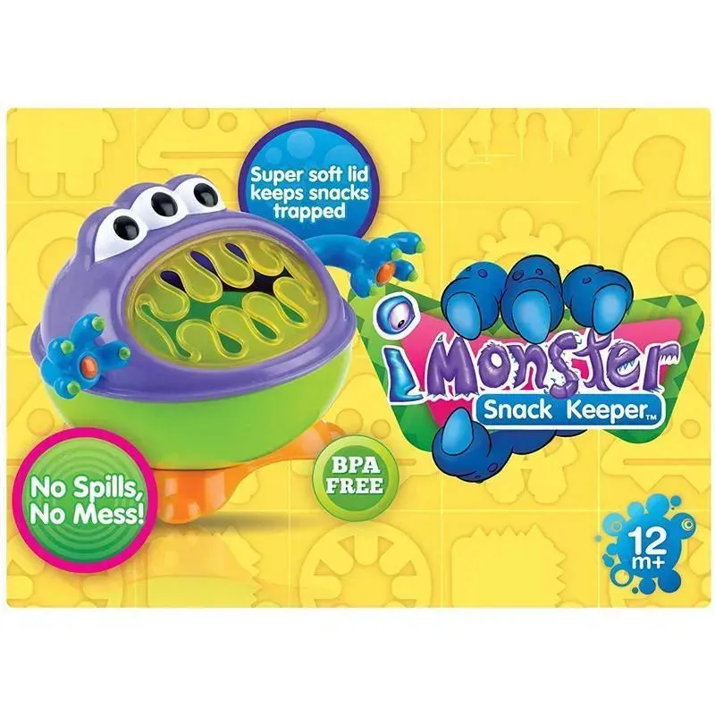 Nuby Imonster Snack Keeper, Multicolor - Image 4