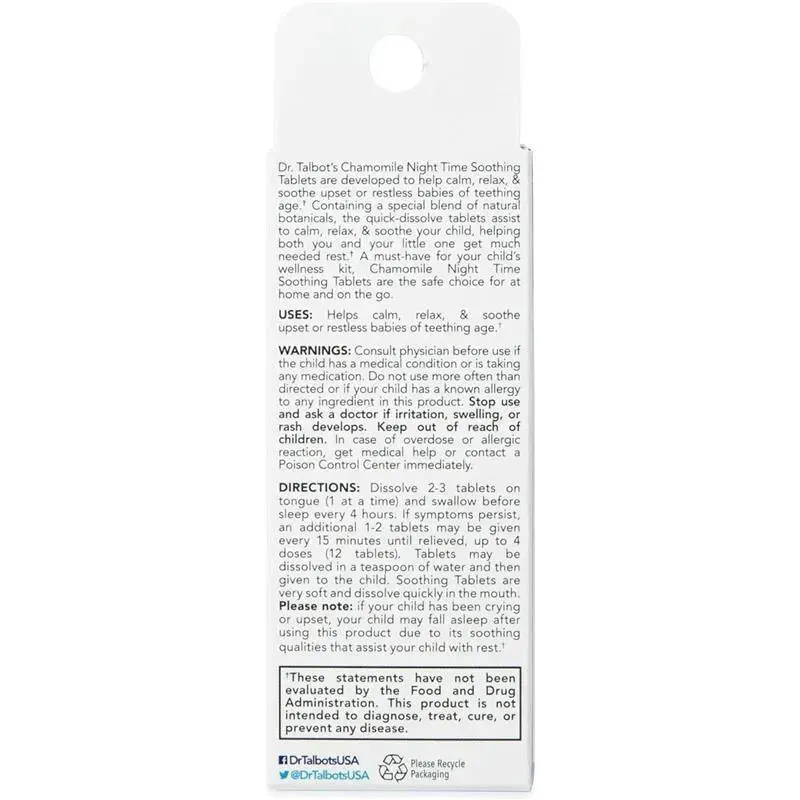 Nuby - Night Time Chamomile Soothing Tablets - Image 4