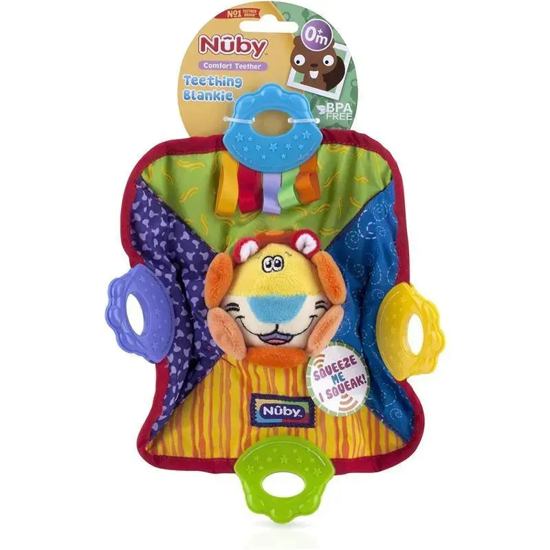 Nuby - Plush Teething Blankie - Image 2