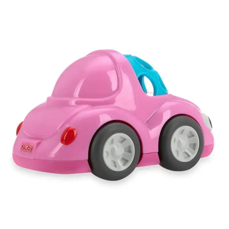 Nuby - Rattle Pals, Pink Car - Image 2