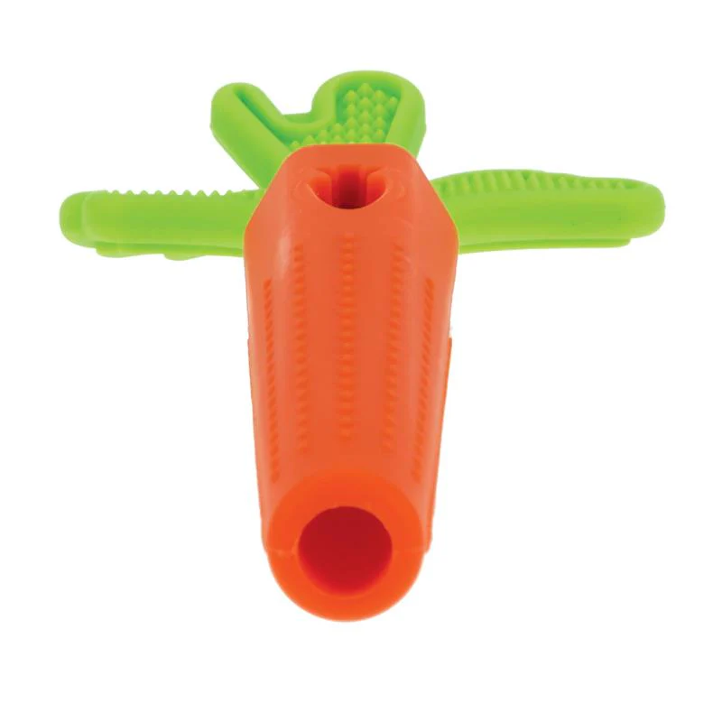 Nuby - Silicone Carrot Tube Teether Baby Teething Toy - Image 4