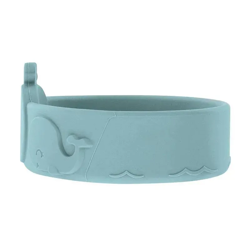 Nuby - Silicone Whale Feeding Bowl - Blue - Image 4