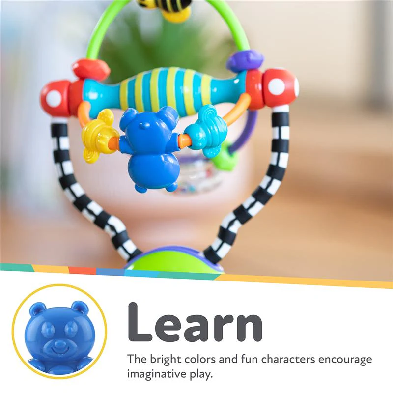 Nuby - Silly Spinwheel Toy with Suction Base - Image 3
