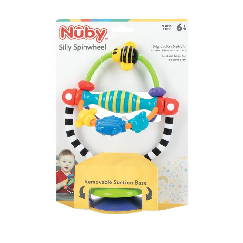 Nuby - Silly Spinwheel Toy with Suction Base - Image 9