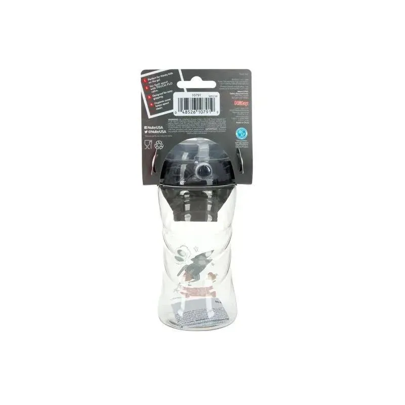 Nuby - Sip-It Sport Soft Spout Sport Bottle, Rocket - Image 6