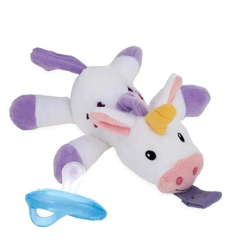 Nuby - Snuggleez Pacifinder With Silicone Pacifier, Unicorn