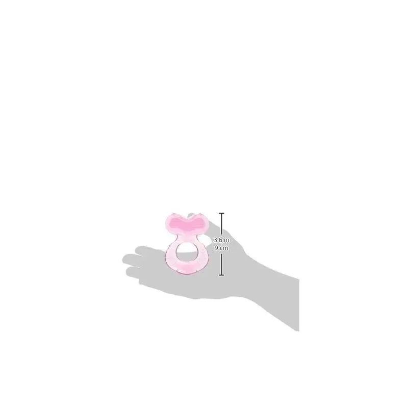 Nuby - Step 1 Soft Silicone Teether, Pink - Image 4