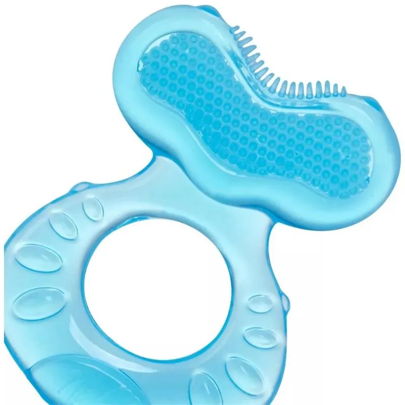 Nuby - Step 1 Soft Silicone Teether With Hygienic Case, Assorted Colors - Image 2