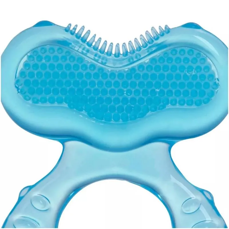 Nuby - Step 1 Soft Silicone Teether With Hygienic Case, Assorted Colors - Image 3