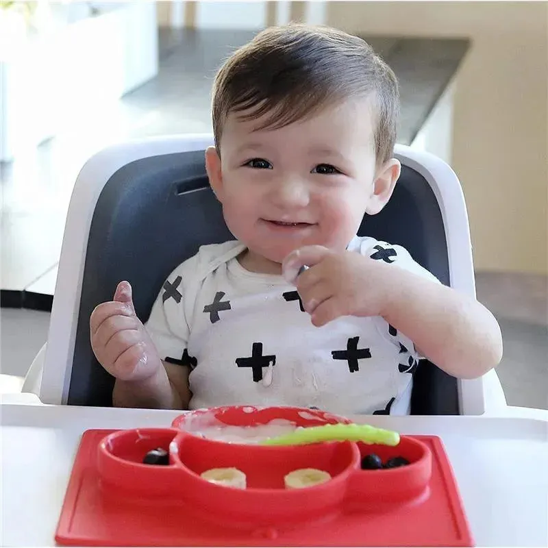 Nuby - Sure Grip Mini Silicone Placemat, Red Monkey - Image 5