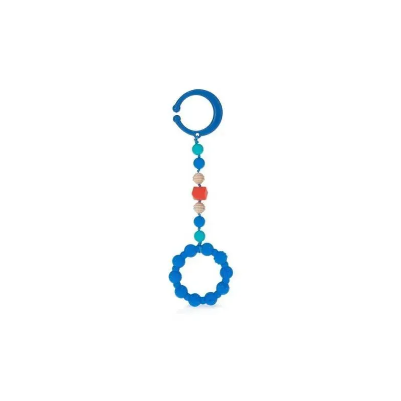 Nuby - Tag A Long Teether Blue