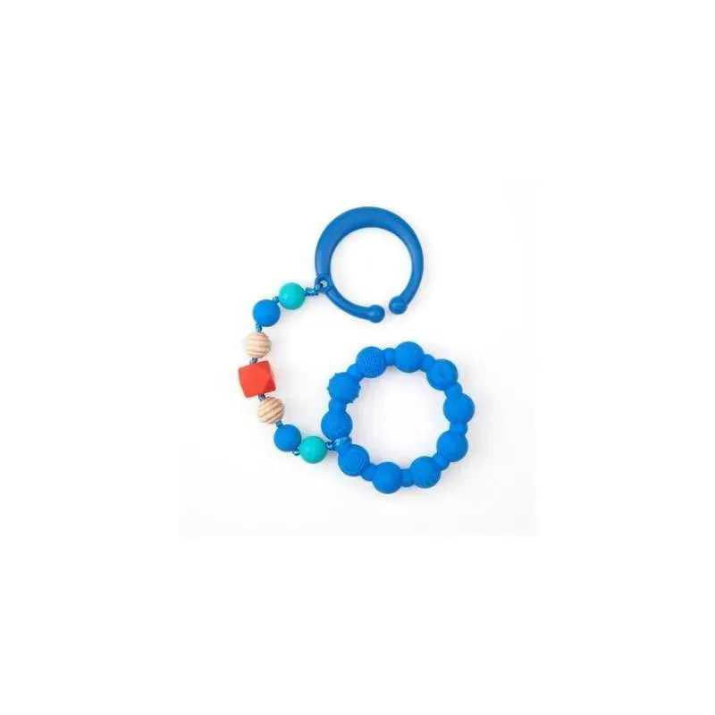 Nuby - Tag A Long Teether Blue - Image 2