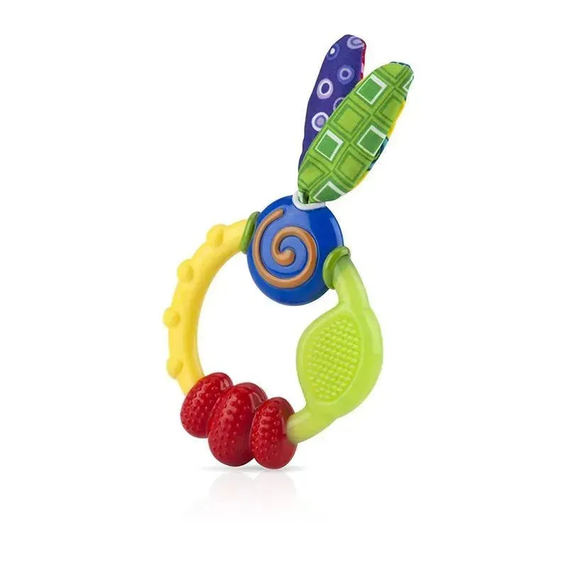 Nuby - Teether Combo Set, 1 Wacky Teether And 2 Chewbies
