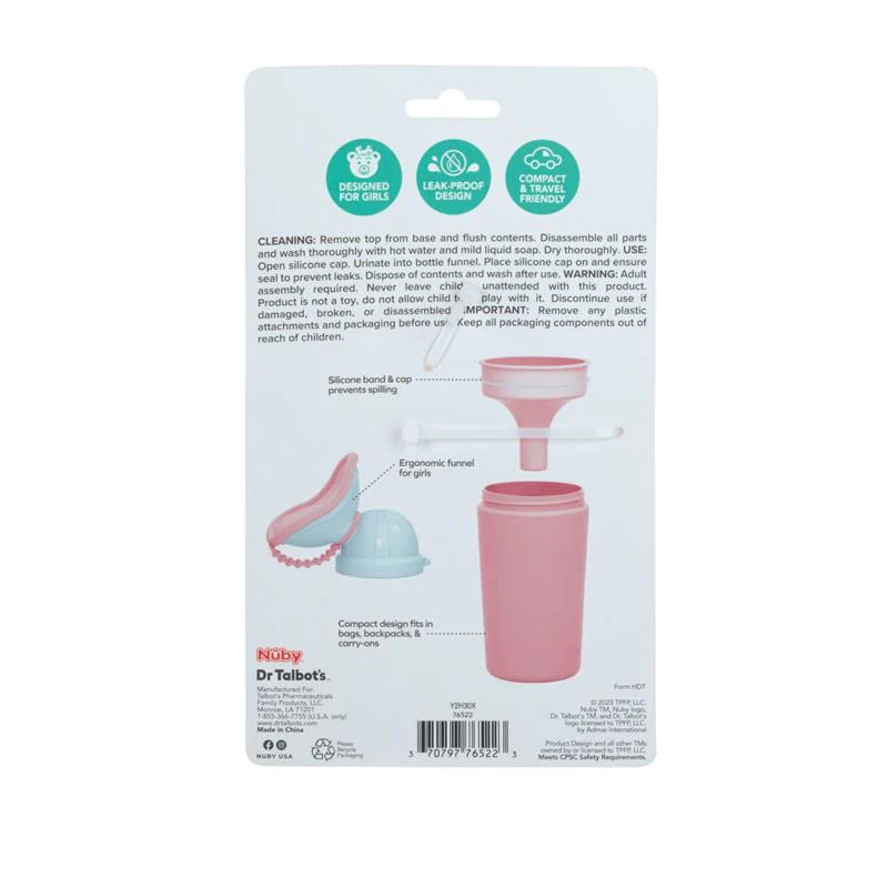 Nuby - Travel Potty Urinal for Girls - Image 7