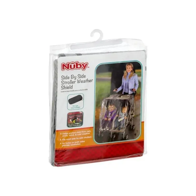 Nuby - Weather Shield Fits Most Side By Side Stroller - Image 2