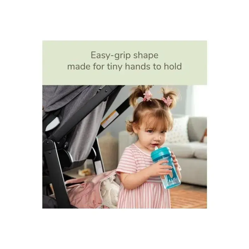 NUK - 10 Oz EasyStraw Cup, Teal - Image 2