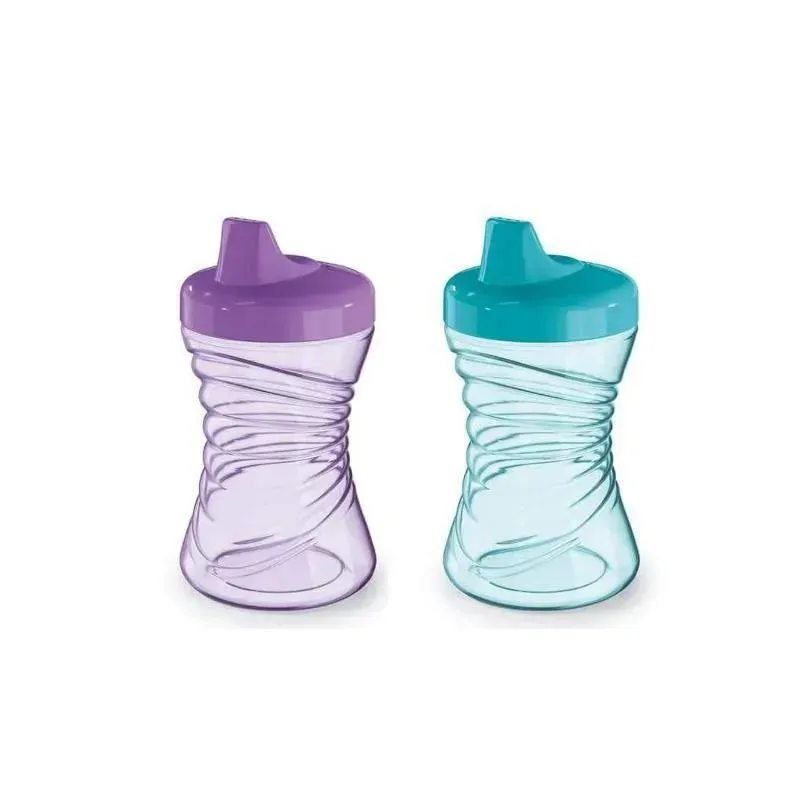 Nuk - 2Pk Girl Fun Grips Hard Spout Sippy Cup 10Oz