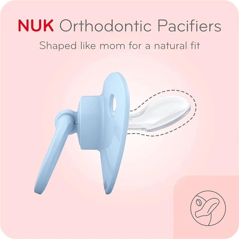 Nuk - 2Pk Pacifier Fashion, Assorted - Image 3