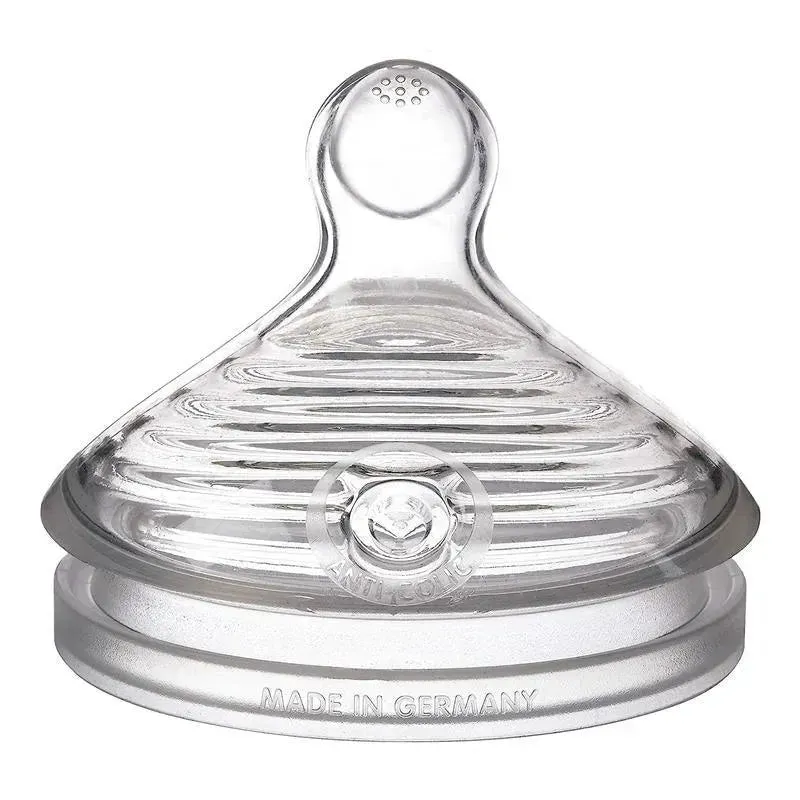 NUK - 2Pk Simply Natural Fast Flow Bottle Nipples