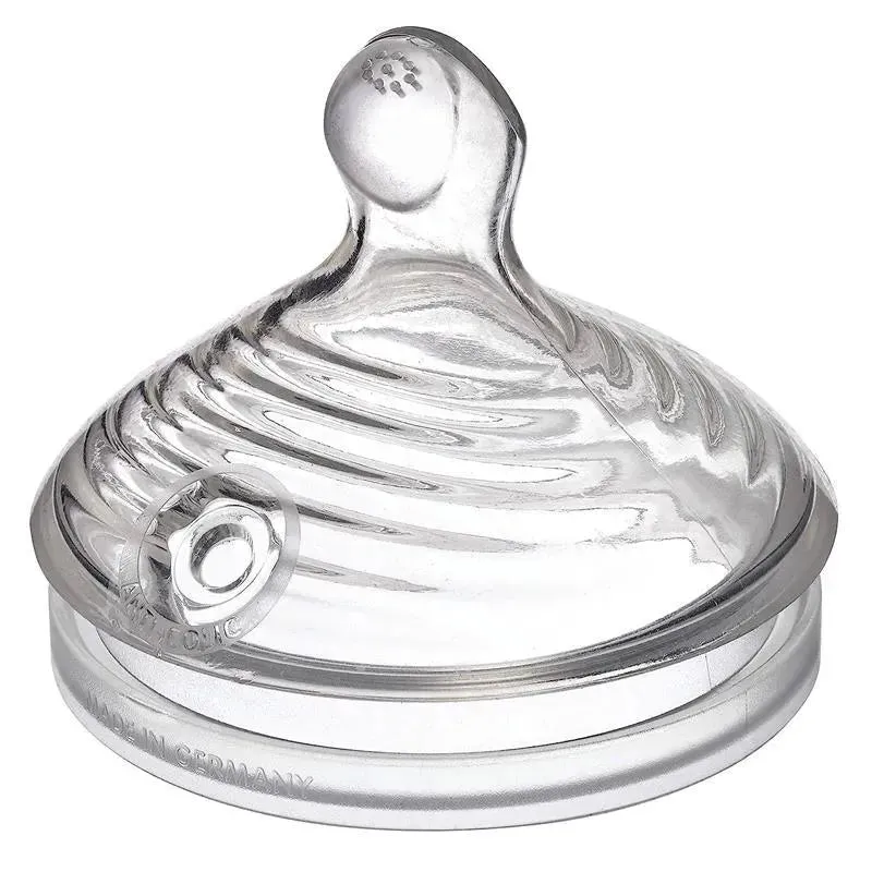 NUK - 2Pk Simply Natural Fast Flow Bottle Nipples - Image 2