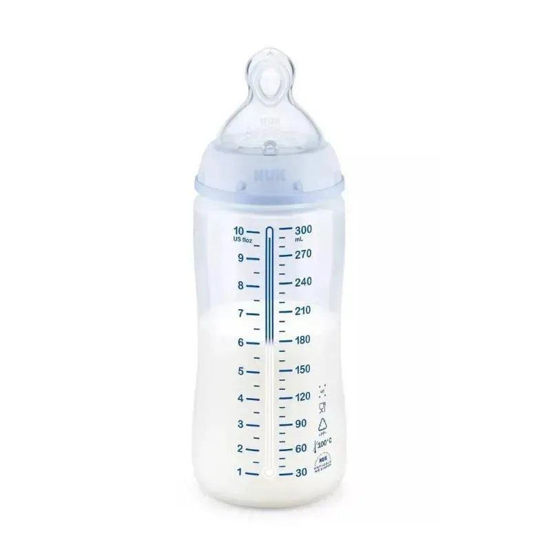 Nuk - 2Pk Smooth Flow Anti-Colic Baby Bottle with SafeTemp - Image 3