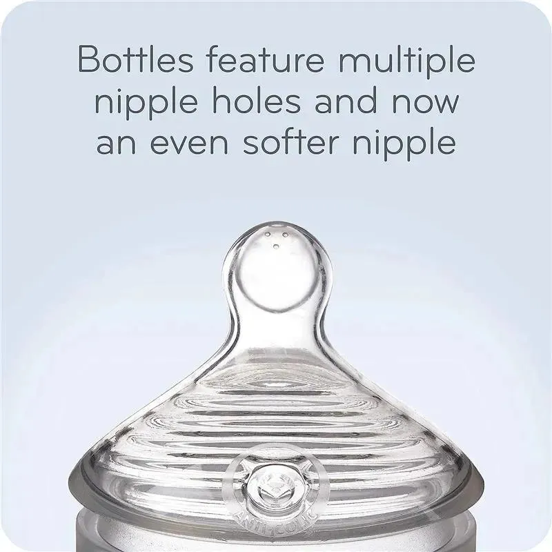 NUK - 3Pk Simply Natural Glass Baby Bottles, 4 Oz - Image 2