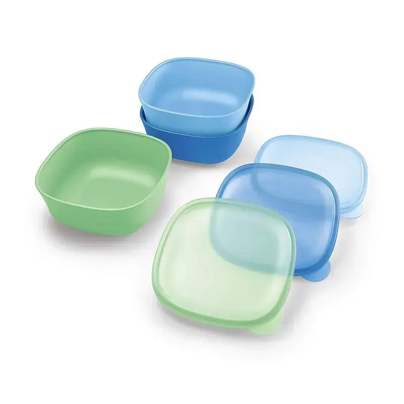 Nuk - 3Pk Stacking Bowl & Lid
