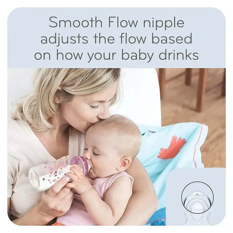 Nuk - 5Oz 3Pk Baby Boy Bottle Smooth Flow - Image 3