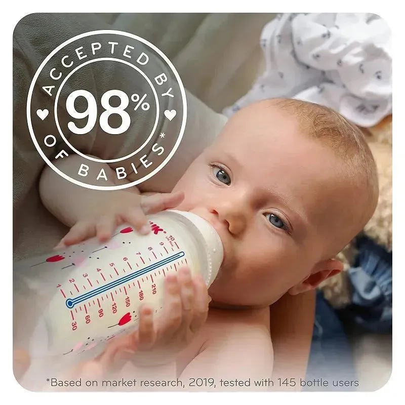 Nuk - 5Oz 3Pk Baby Boy Bottle Smooth Flow - Image 5