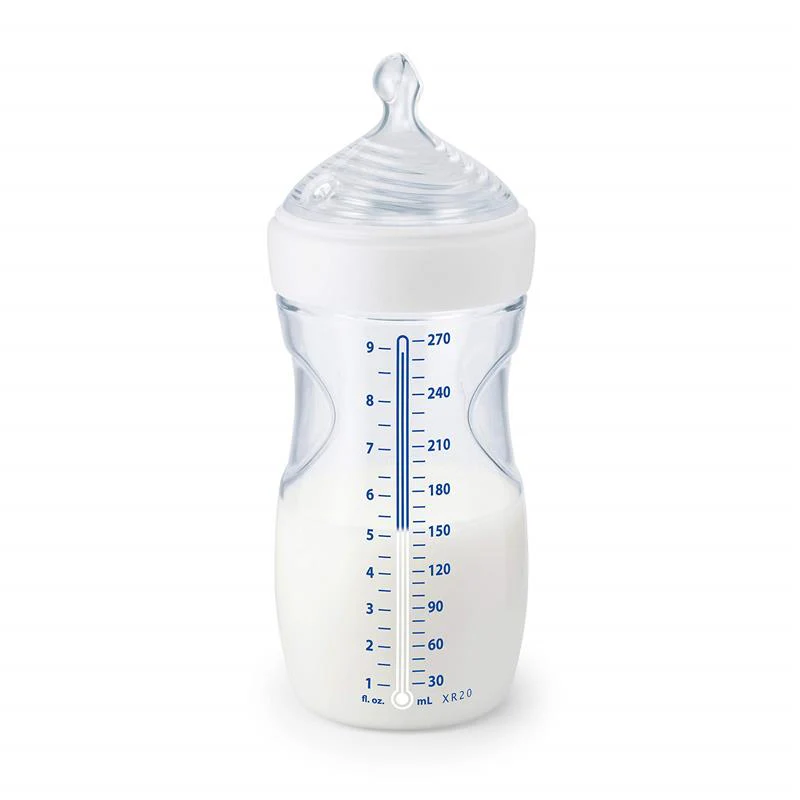 Nuk - 9 Oz 3Pk Simply Natural Baby Bottle with SafeTemp - Image 7
