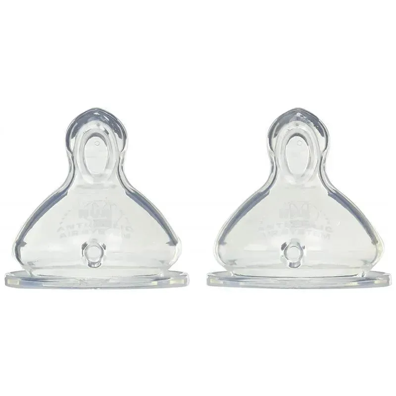 Nuk Advanced Ortho Star Replacement Nipple, Medium Flow 2-Pack - Image 3