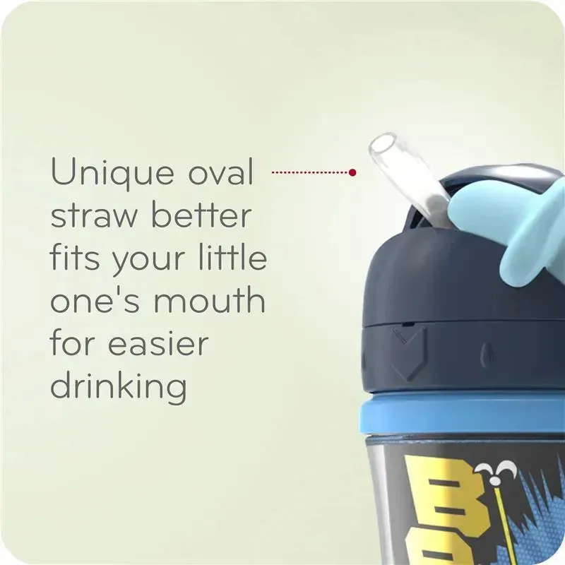 Nuk - Boy Justice League Insulated Straw Cup, 9Oz - Image 4