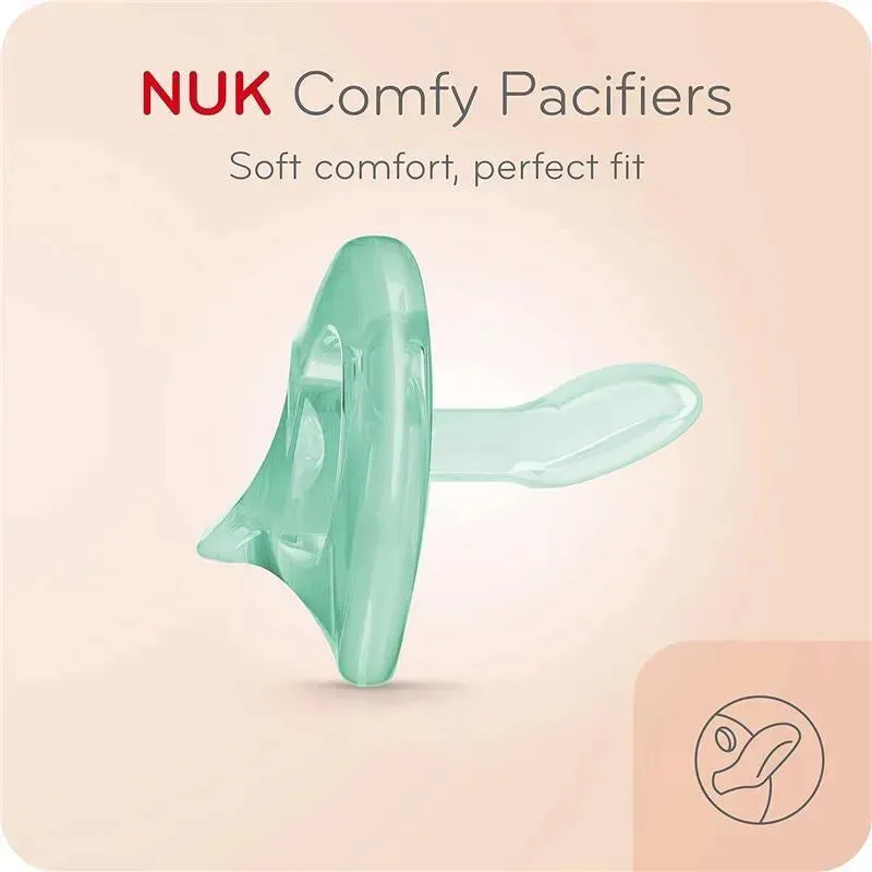 Nuk - Comfy Orthodontic Pacifiers, 0-6 Months, Timeless Collection, 5 Pack - Image 9