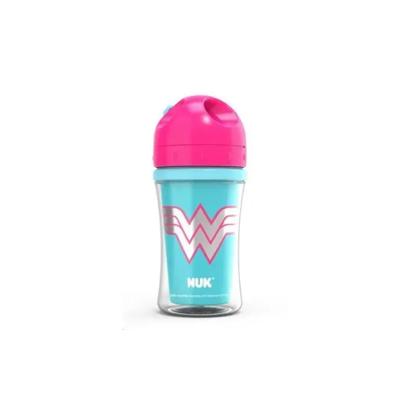 Nuk - Cup Justice League Straw 9 Oz 1 Pk, Girl - Image 2