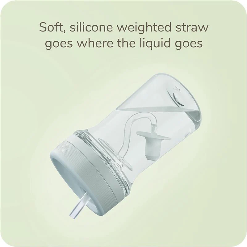 Nuk - for Nature Everlast Weighted Straw Cup, BPA Free, Spill Proof Sippy Cup - Image 2