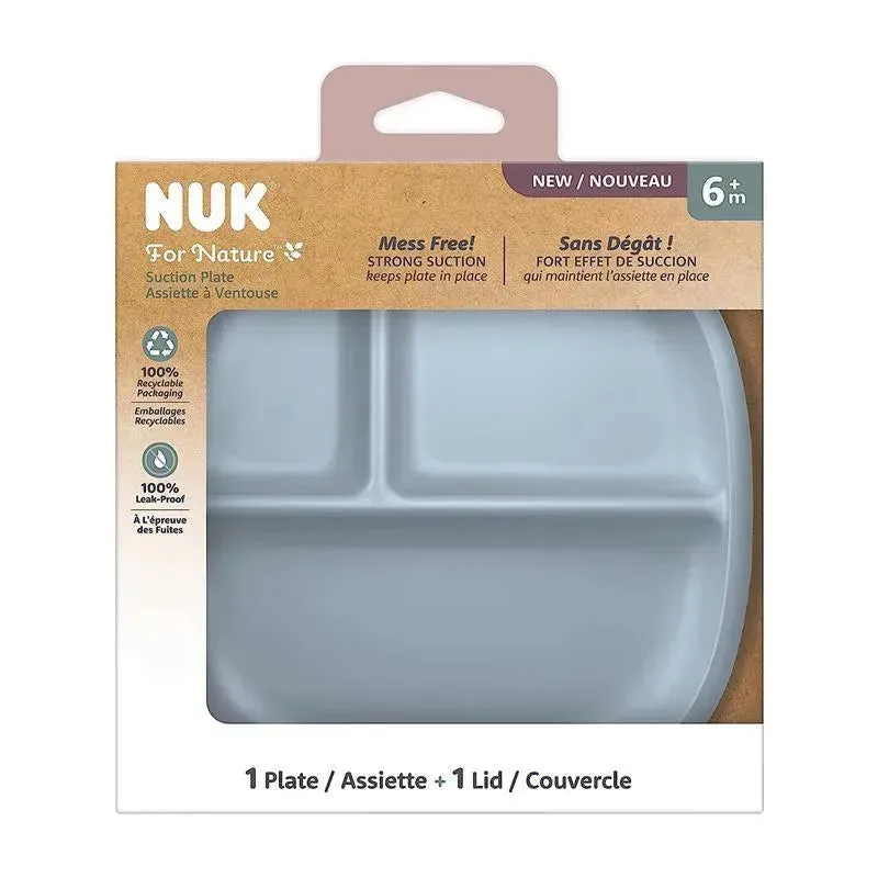 NUK - For Nature Suction Plate & Lid, Blue - Image 7