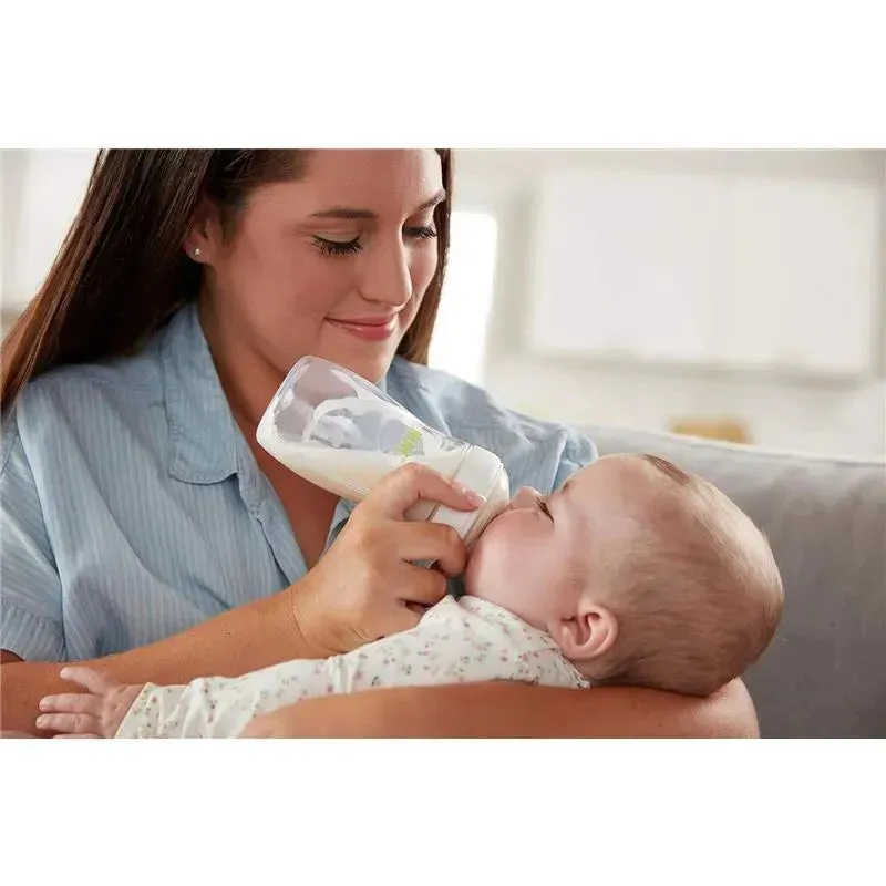 Nuk - Simply Natural Baby Bottles with SafeTemp Gift Set, Pink, 4 Bottles, 3 Pacifiers and 2 Replacement Bottle Nipples - Image 12