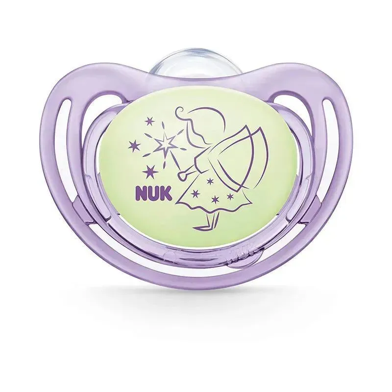 Nuk - Pacifier Airflow Glow In Dark, Girl, Size 1 - Image 2