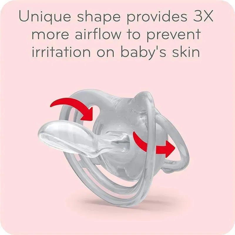 Nuk - Pacifier Airflow Glow In Dark, Girl, Size 1 - Image 5