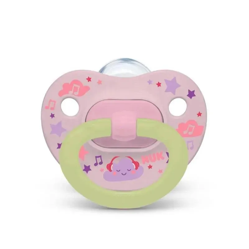 Nuk Pacifier Assorted Size 6-18 Months Value 3 Pack Pink - Image 7